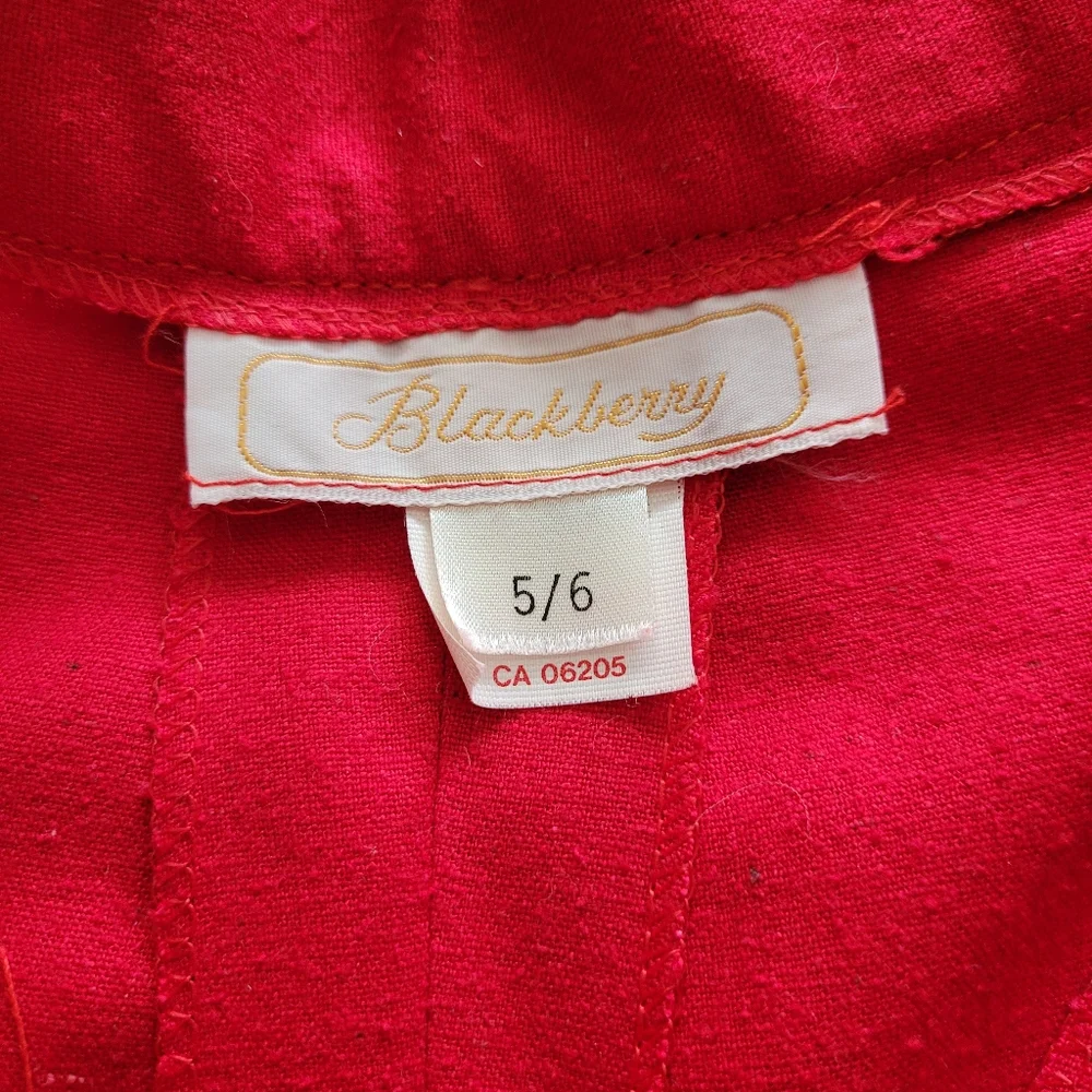 Brand New- High Waisted Pants in Raw Silk - Picture 4 of 10
